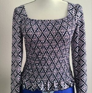 Floral Long Sleeve Top